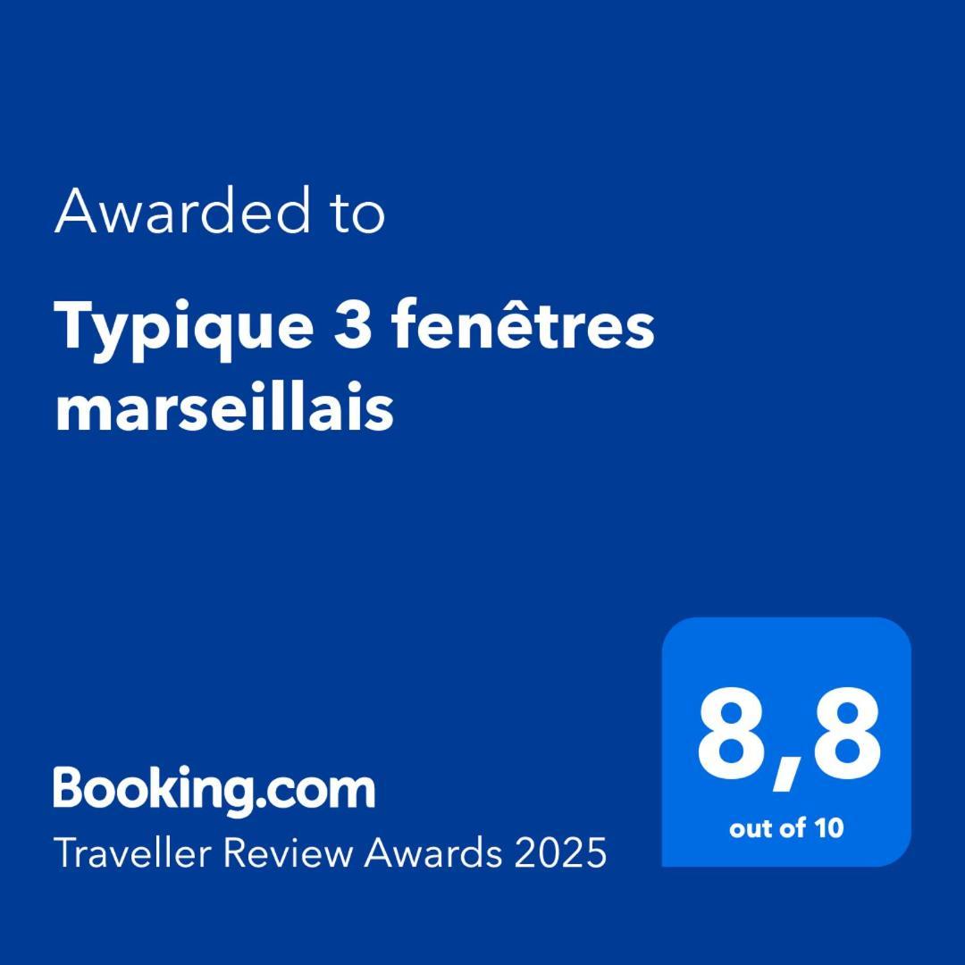 Appartement Typique 3 Fenetres Marseillais à Marseille Extérieur photo